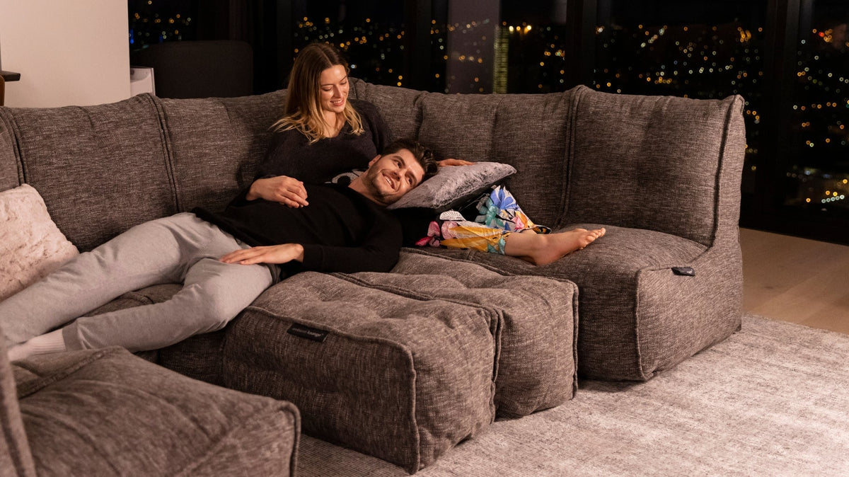 Ambient Lounge Mod 6 modular lounge sofa styled for a modern Australian living space