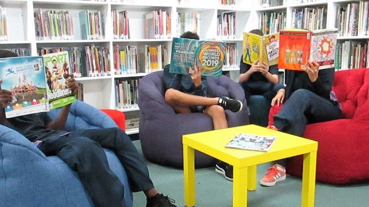 Comfy Kids Learn More. Modernizing Australian school libraries with relaxing, soft & fun ambient lounge® furniture.