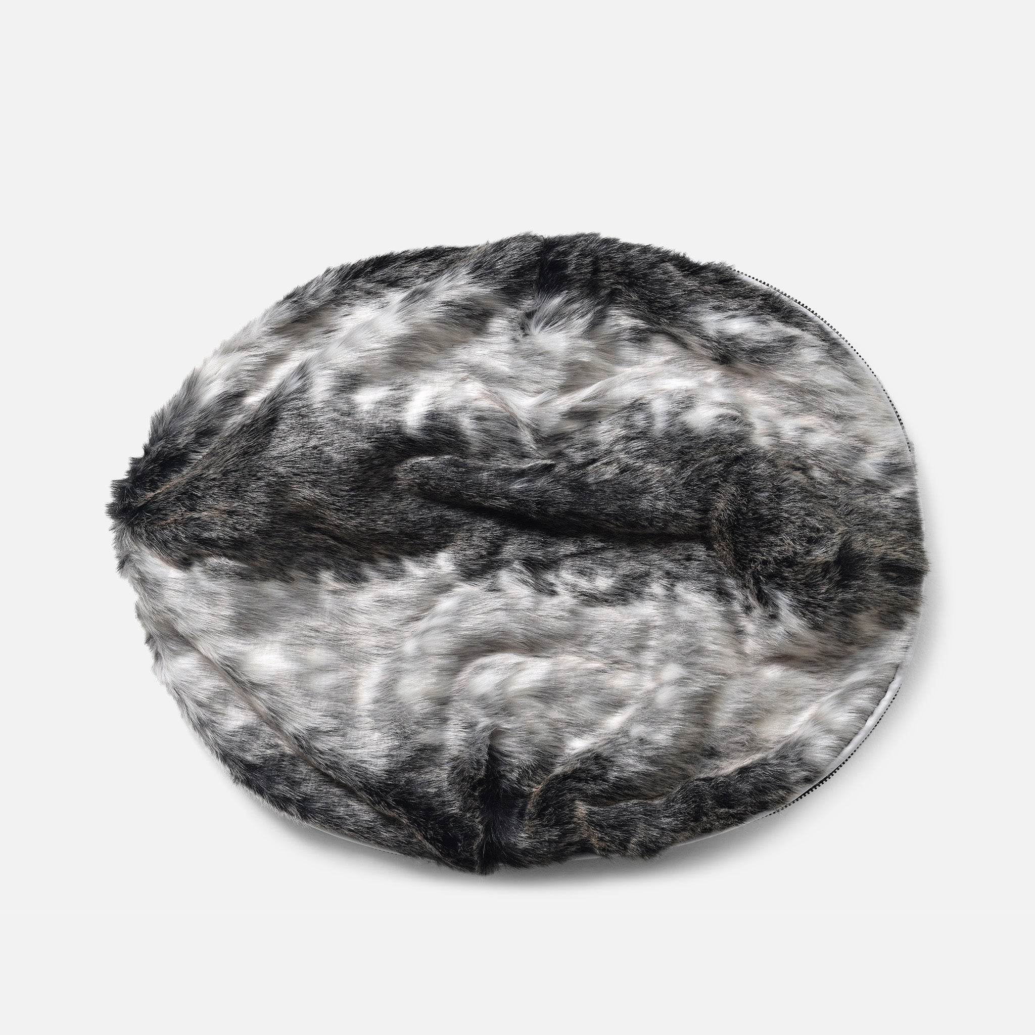 Large Premium Dog Bed Cover, Wild Animal (Faux Fur)