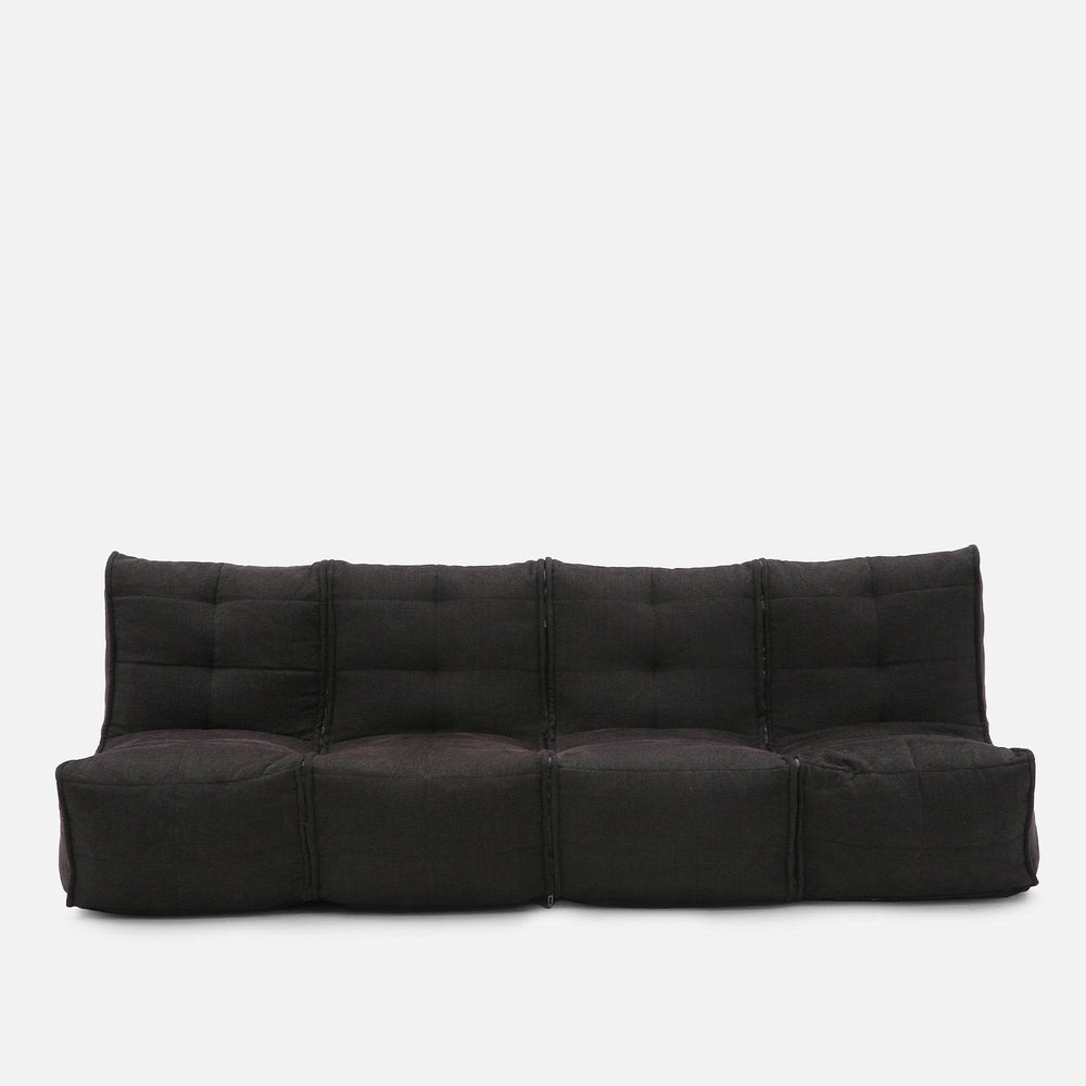 Mod 4 Quad Couch - Interior — Black Sapphire