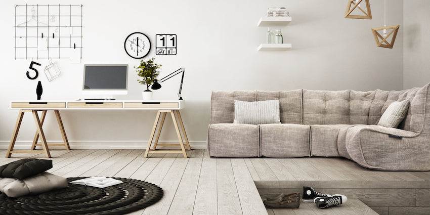 australian home office. creating a downtime transitional thinktank zone.