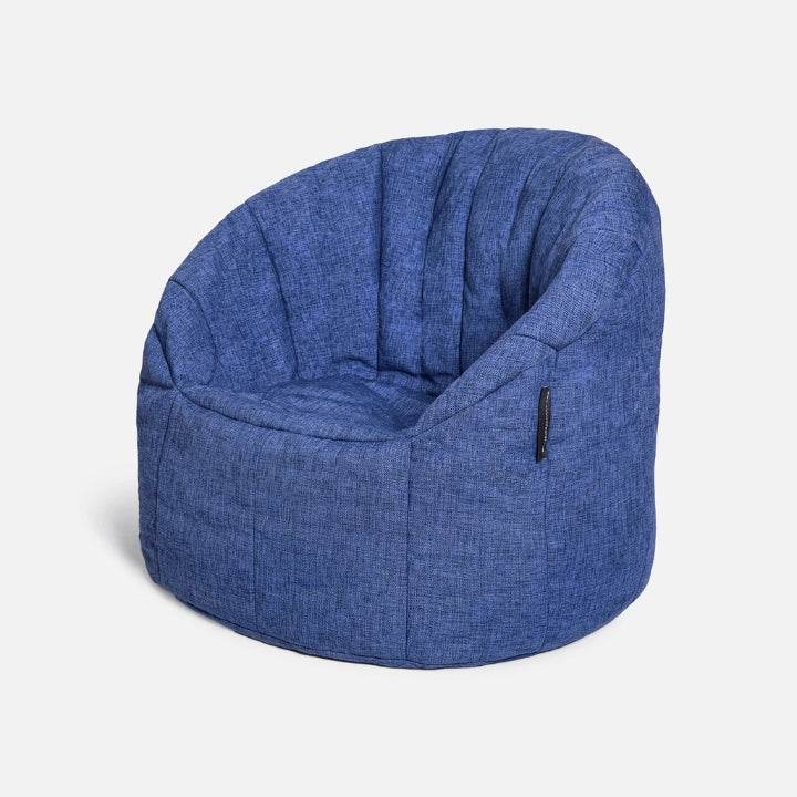 Butterfly Sofa — синий бескаркасный диван Ambient Lounge