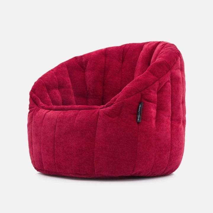 Butterfly Sofa — бескаркасный диван бордовый Ambient Lounge