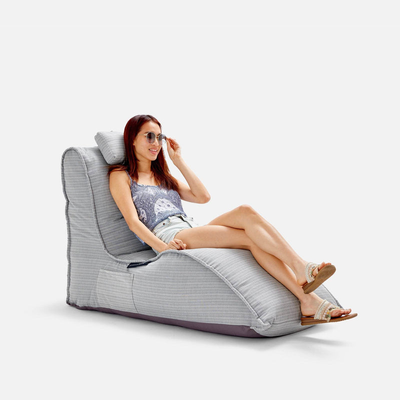 Avatar Lounger with Headrest - Outdoor/Interior
