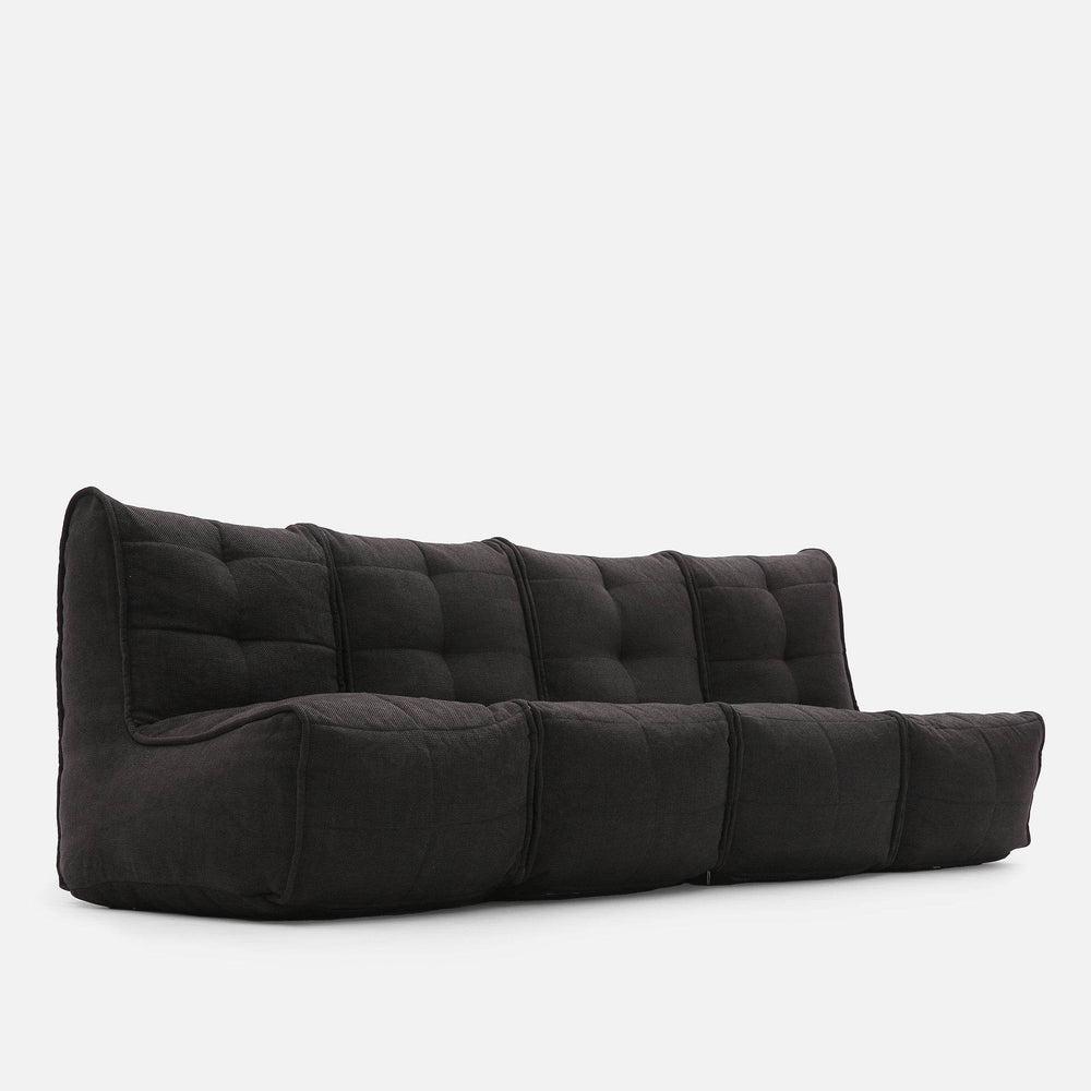 Mod 4 Quad Couch - Interior — Black Sapphire