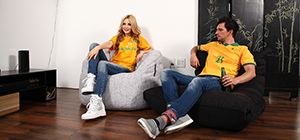 world cup bean bag lounge socceroos chile 2014