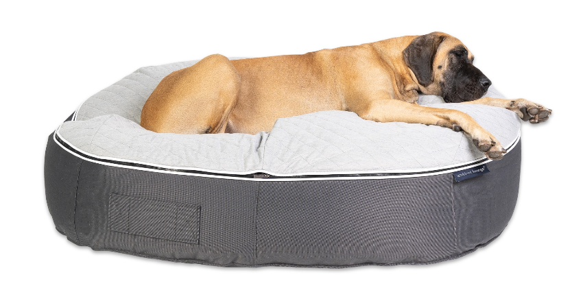 XXL Silver Thermoquilt Dog Bed