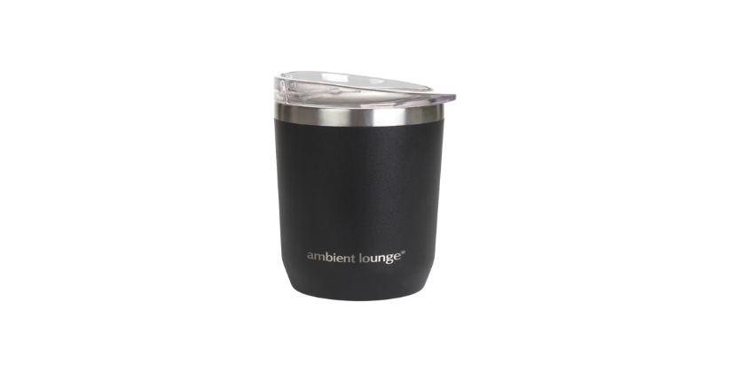 Ambient lounge drinking cup