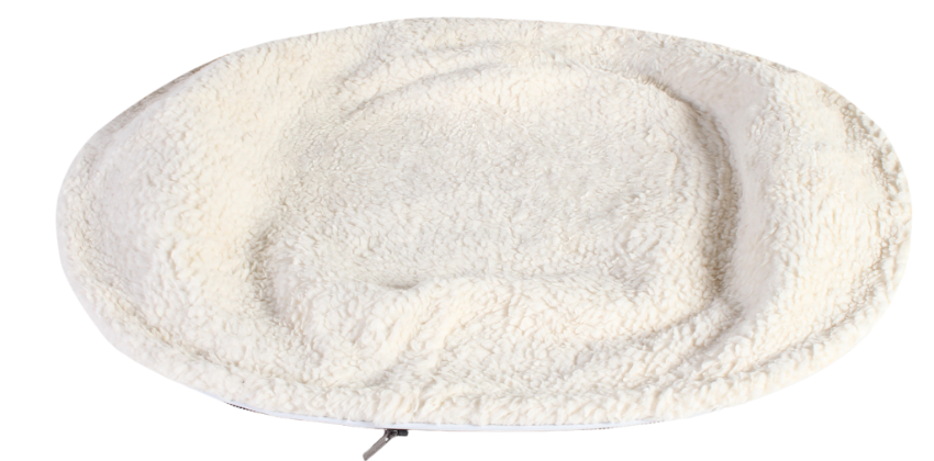 Ambient lounge organic cotton dog bed cover