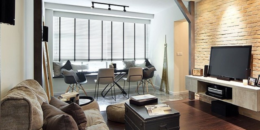 living space with an Ambient lounge modular sofa