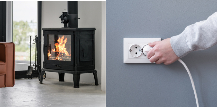 Socket and Fireplace