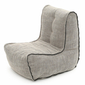 Link middle bean bag in Eco Weave 3/4 view