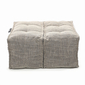 Beige Footstool bean bag in Australia