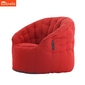 red butterfly sunbrella fabric bean bag