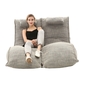 Beige Avatar Bean Bag Sofa