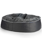 black cushion dog beds made of bean bags by Ambient Lounge