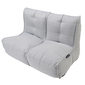 Mod 2 Twin Couch -  Silverline (UV Grade AA+)