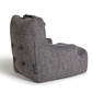 grey armchair bean bag