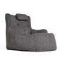 tranquility armchair by ambient lounge in dark grey fabric