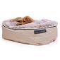 Small Luxury Indoor/Outdoor Dog Bed (Cappuccino)