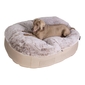 XXL Luxury Indoor/Outdoor Dog Bed (Cappuccino)