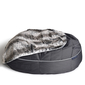 black cushion dog beds made of bean bags by Ambient Lounge