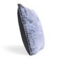 stunning 550gm faux fur sensory grey cushion by ambient lounge®