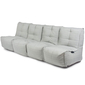 Mod 4 Quad Couch - Silverline (UV Grade AA+)