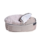 Small Luxury Indoor/Outdoor Cat Bed (Cappuccino)