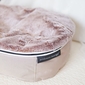 Small Luxury Indoor/Outdoor Cat Bed (Cappuccino)