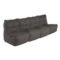 Mod 4 Quad Couch - Titanium Weave (UV Grade AA+)
