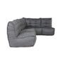 Mod 4 L Sofa - Titanium Weave (UV Grade AA+)