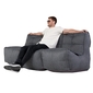 Mod 3 Movie Couch - Titanium Weave (UV Grade AA+)