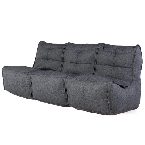 Mod 3 Movie Couch - Titanium Weave (UV Grade AA+)