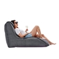 Avatar Lounger with Headrest - Titanium Weave (UV Grade AA+)