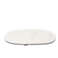 Medium Premium Organic Cotton Dog Bed Cover (Cream)