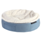 Large Indoor/Outdoor Dog Bed with SoLuxe™ Filling (Blue Dream with Organic Cotton)