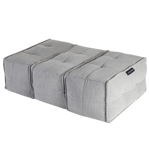 Mod 3 Ottoman Trio - Keystone Grey