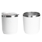 Stainless Steel Drink Cup - 300ml White/White (Set of 2)