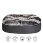 Large Rebound Foam Mattress Dog Bed (Wild Animal)