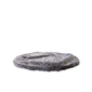 Small Premium Faux Fur Dog Bed Cover (Silken Grey)