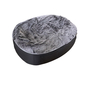 Large Luxury Indoor/Outdoor Dog Bed (Silken Grey)
