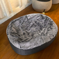 Large Luxury Indoor/Outdoor Dog Bed (Silken Grey)