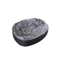 Small Luxury Indoor/Outdoor Dog Bed (Silken Grey)