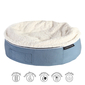 Medium Rebound Foam Mattress Dog Bed (Blue Dream with Organic Cotton)