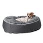 black cushion dog beds made of bean bags by Ambient Lounge