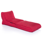 red conversion lounger bean bag