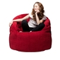 red butterfly bean bag