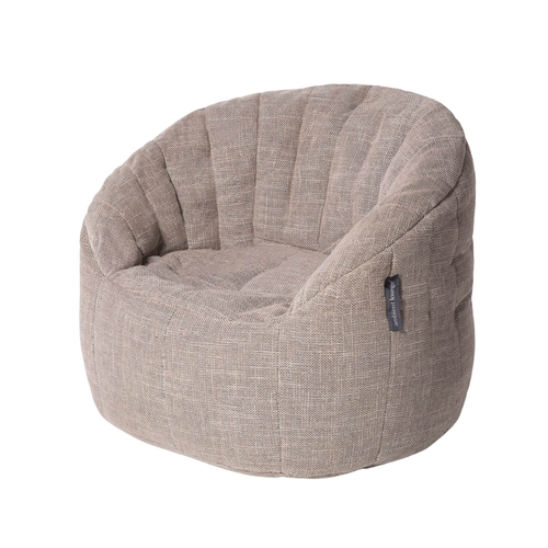 Float like a Butterfly, sit like royalty in this truly amazing bean bag lounger. The design of internal elastics and multi bead compartments is truly gravity defying and gives such a good level of support all over.