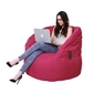 pink butterfly bean bag